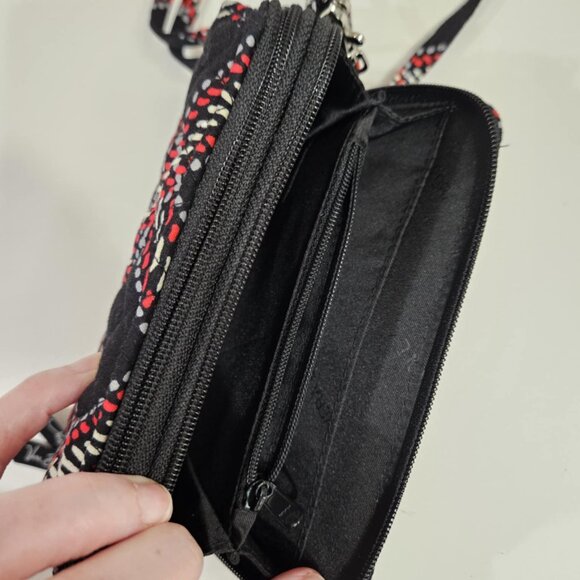 VERA BRADLEY All In One Crossbody In Minsk Plaid Pattern NWOT - Picture 5 of 9